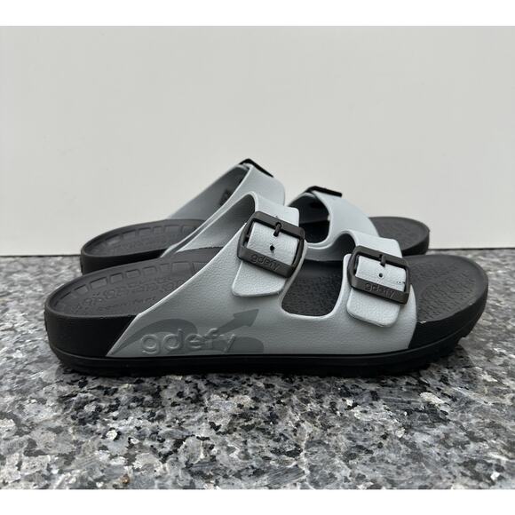 Gdefy Gravity Defyer Men's Verso Cloud Size 11 Slides Flip Flop Sandal - Picture 1 of 9